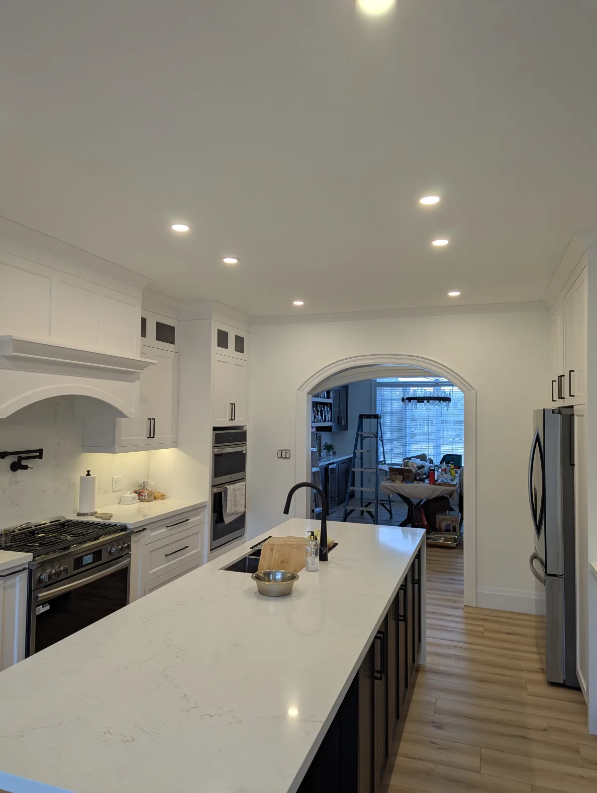 Finished Springwater painting project by 705 Painters near Barrie