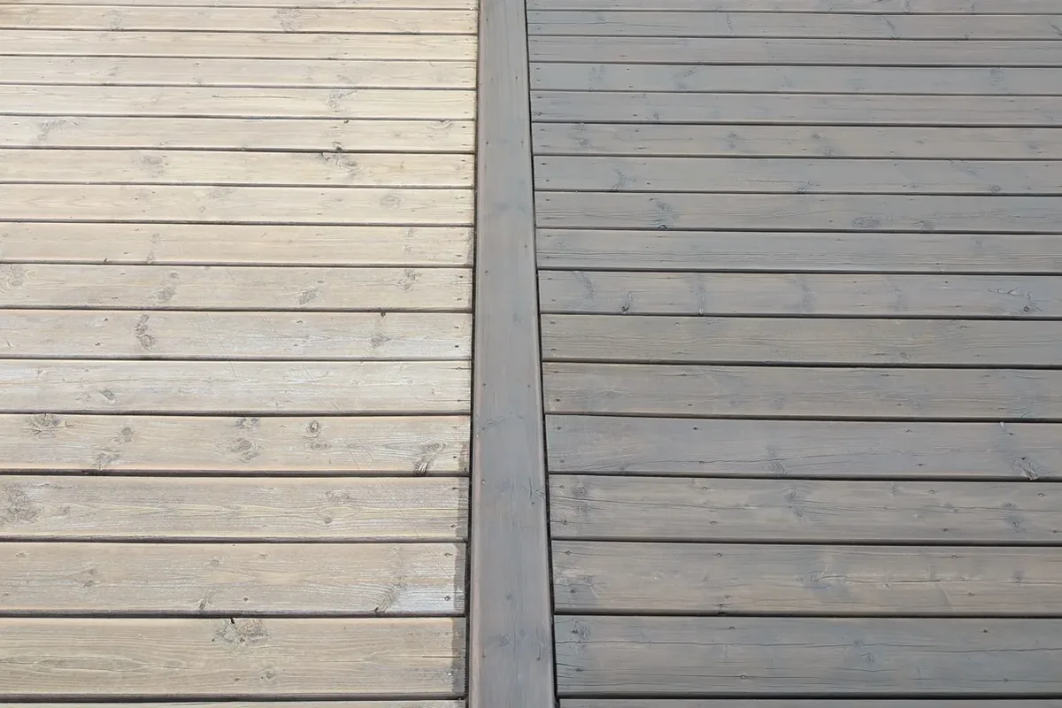 Deck staining service by 705 Painters in Barrie and Simcoe County